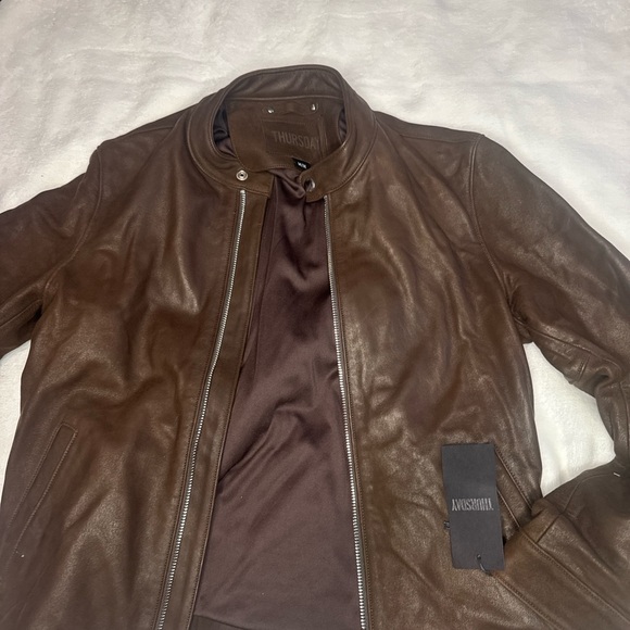 Thursday Boot Company Other - Thursday Boot Company Dark Brown Leather Jacket